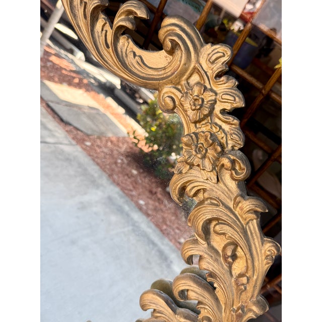 1960s Oversize "Crown Shape" Mirror From 60's For Sale - Image 5 of 9