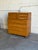 Heywood-Wakefield Maple Wood Tallboy Chest 6-Drawer Dresser Mid-Century Modern 1950s For Sale - Image 10 of 10
