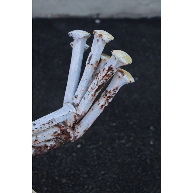 Industrial Metal Rooster Sculpture Garden Statue For Sale In Philadelphia - Image 6 of 18