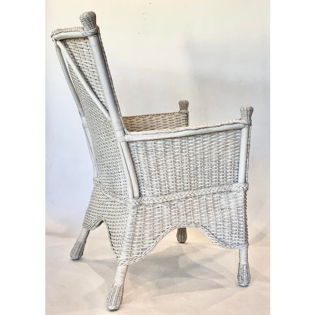 Mainly Baskets Eastern Shore Porch Chair and Ottoman a Set Chairish