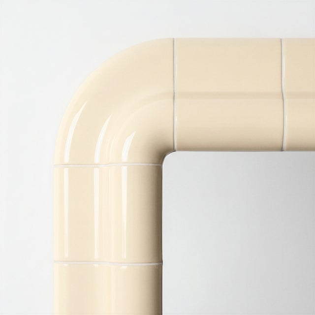 Not Yet Made - Made To Order Lola Mirror in Soft Butter by Tilecito For Sale - Image 5 of 7