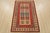 Farmhouse Gabbeh Rug 3’5” X 5’4” Red Wool Vintage Tribal Hand-Knotted Oriental Carpet For Sale - Image 3 of 11