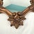 Bronze Midcentury Italian Rococo Style Mirror 25.75” X 11.25” For Sale - Image 8 of 12