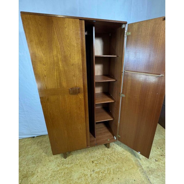 Vintage Teak Double Wardrobe from Stonehill, 1960s For Sale - Image 4 of 15