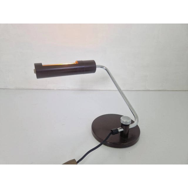 1970s Piano Table Lamp attributed to H. Busquet for Hala Zeist, 1970s For Sale - Image 5 of 10