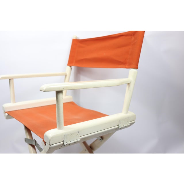 1960s Vintage Telescope Foldable Folding Directors Patio Chair Chairish