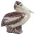 Brown Mid 20th Century Ceramic Pelican Figurine by Jeanne Grut for Royal Copenhagen For Sale - Image 8 of 8