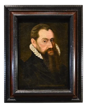 Circle of Frans Pourbus, Portrait of a Man, 1570, Oil on Canvas