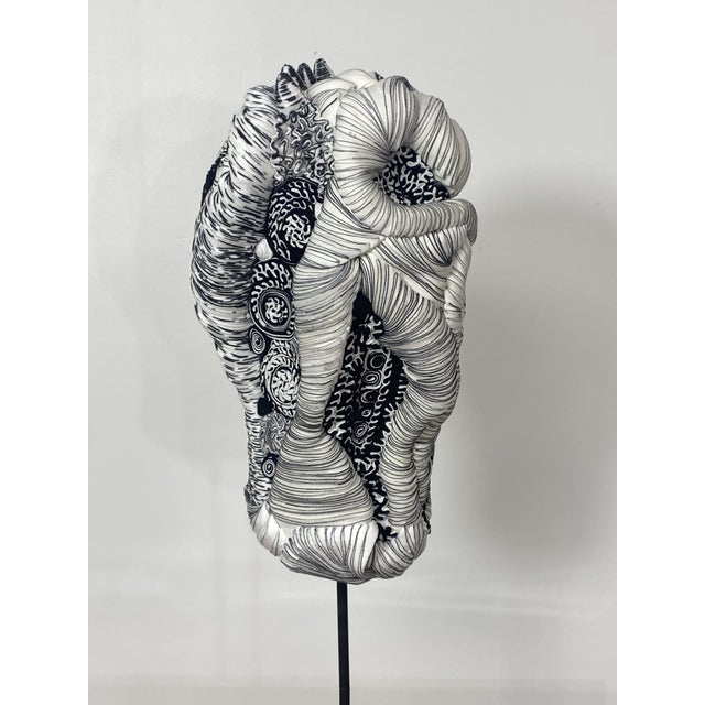 Sculpture Art Textiles Ref Stone, 2023, Canvas For Sale - Image 15 of 17