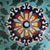 This vintage Chinese coffee table features an ebonized finish, richly polychromed with traditional motifs. The tabletop is...