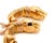 Cartier Panthere 18k Tri-Color Gold Clip On Huggie Earrings w/Paper For Sale - Image 9 of 11
