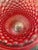 Fenton Art Glass Company Vintage Fenton Ruby Red Hobnail Glass Vase – 7.5” – Beautiful Condition For Sale - Image 4 of 4