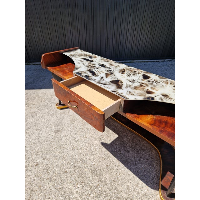 Mid-Century Modern Console Table, 1950s For Sale - Image 4 of 18