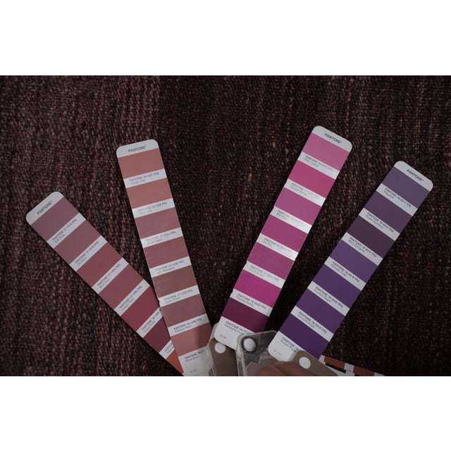 1960s Oversize Bohemian Striped Wool Kilim Rug 9'3'' X 11'9'' For Sale - Image 11 of 11