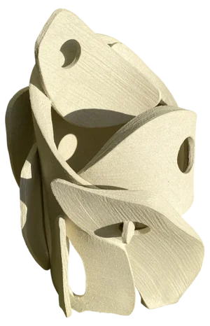 Ceramic Table Lamp by Olivia Cognet