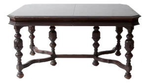 Antique Jacobean Revival Dining Table