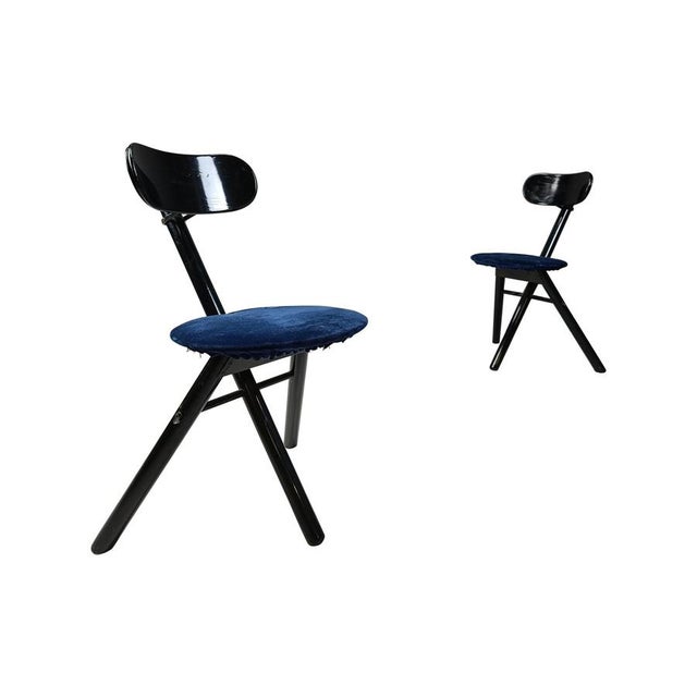 Foldable Stools attributed to Calligaris, 1990s, Set of 2 For Sale - Image 10 of 10