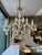 Antique French Chandelier in Bronze and Crystal, 1890 For Sale - Image 4 of 17