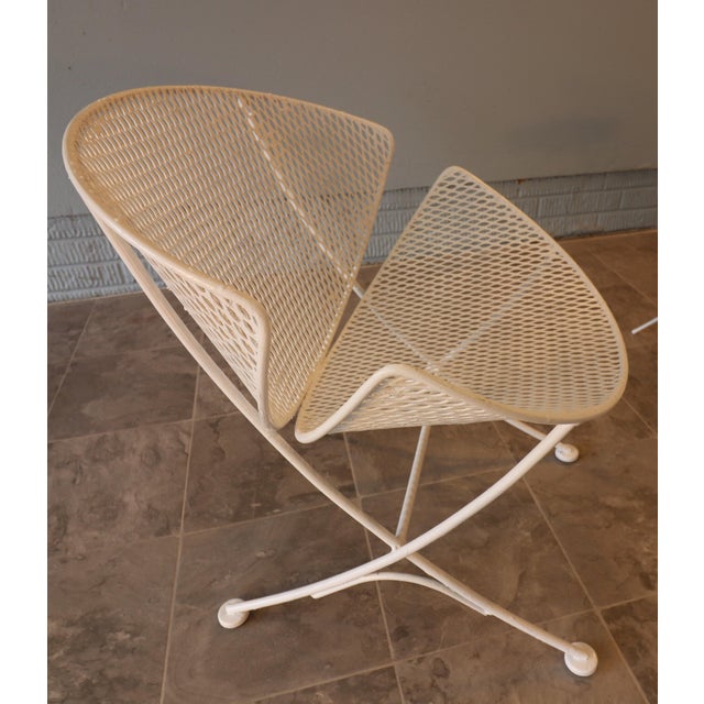 White Salterini "Radar" Atomic Lounge Set, Mid-Century Modern, C. 1955–1965, Attributed, 6 Pieces For Sale - Image 8 of 18