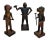 Sarreid Ltd. Set of 3 Sarreid Ltd Mexico Tin Metal Sports Player Team Mid-Century Modern For Sale - Image 4 of 12