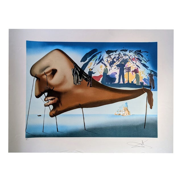 Salvador Dali, Sleep at the Orchestra (Le Sommeil À L'orchestra), 1982, Lithograph For Sale