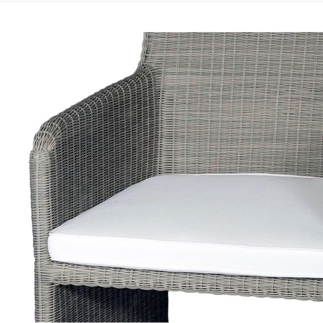 Contemporary Artesia Lucas Aluminum Framed Patio Dining Chair For Sale - Image 3 of 3