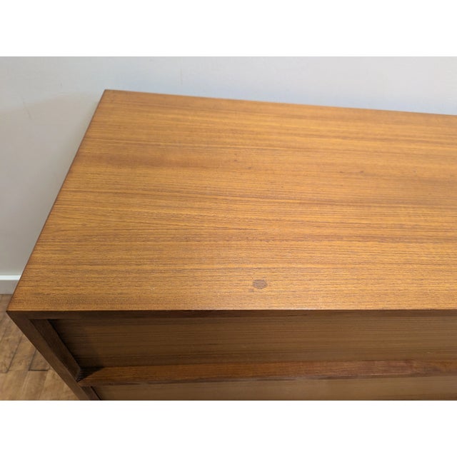 Wood Danish Modern Mid Century Teak Dresser Dyrlund For Sale - Image 7 of 11