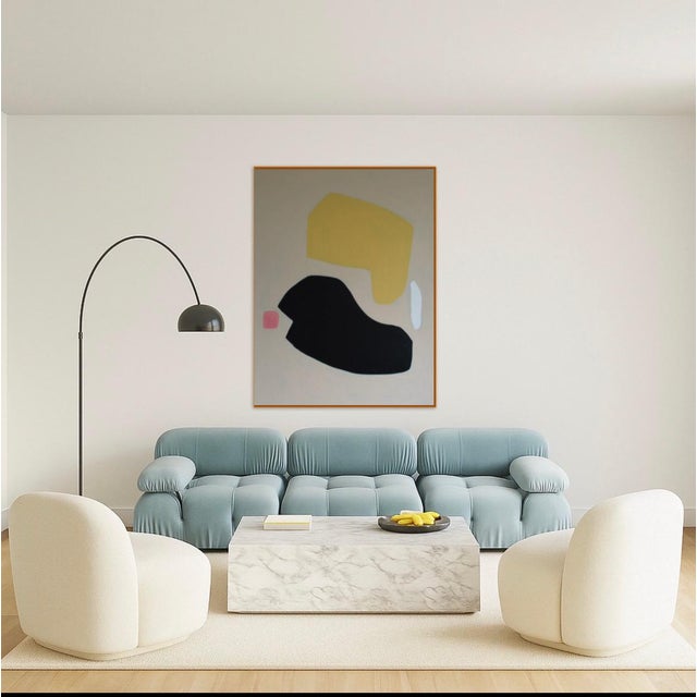 Bodasca, Soft Balance Minimalist Composition, 2026, Acrylic on Canvas For Sale - Image 6 of 9