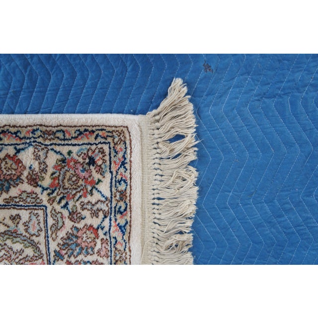 Karastan 100% Wool Oriental Floral Palmettes Animal 738 Area Rug Mat 3' X 5' For Sale - Image 4 of 16
