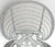 White Vintage Boho Chic White Wicker Peacock Fan Back Chairs With Custom Cushions Pair For Sale - Image 8 of 16