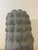 Late 20th Century Vintage Hand Carved Stone Foo Dogs Guardian Lions, Pair, Asian Garden Sculptures For Sale - Image 5 of 8