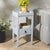 Elevate your space with the Darlyn One Drawer Accent Table in a serene light violet color. This versatile piece features a...