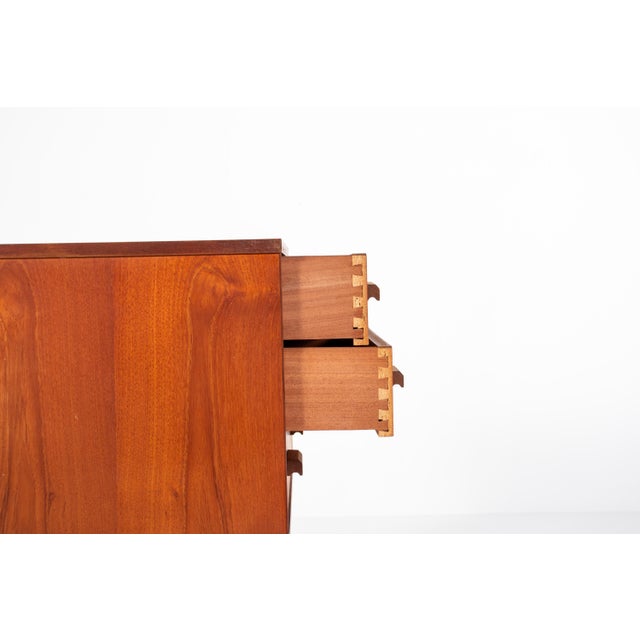 Mid-Century Modern Danish Teak Chest of Drawers, 1960s For Sale - Image 5 of 11
