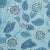 Schumacher Kava Cay Indoor/Outdoor Fabric in Blues For Sale