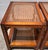 Pair Vintage Mid Century Cane & Glass Side/End Tables For Sale - Image 9 of 18