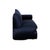 Textile Gaudi 3-Seater Chaise Lounge Sofa in Blue Fabric from Bretz For Sale - Image 7 of 10