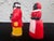 Offered is a vintage mid-century salt and pepper shaker set depicting “Aunt Jemima” and “Uncle Mose,” manufactured by F&F...