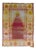 Antique Hand Knotted Turkish Prayer Rug 2'6"x 3'6" For Sale
