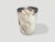 Andrianna Shamaris Modern Organic Petrified Wood Side Table For Sale - Image 4 of 5