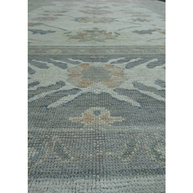 Early 21st Century Turkish Oushak Rug 10'1" x 13'9" #18617 For Sale - Image 5 of 8