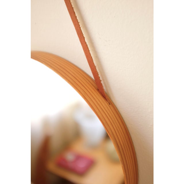 1960s 1960s Pine Wall Mirror by Nils Troed For Sale - Image 5 of 13