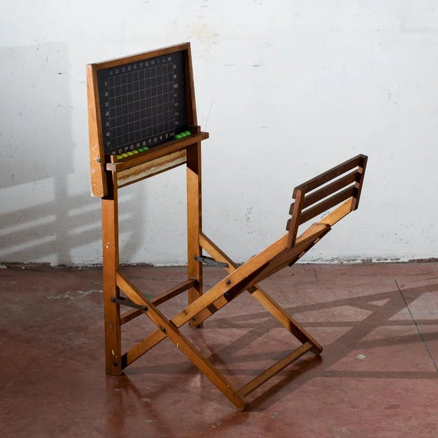 Vintage Children's School Desk For Sale - Image 5 of 9