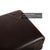 Animal Skin Moule Leather Stool in Brown by Brühl For Sale - Image 7 of 11