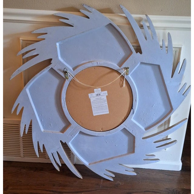 Vintage Bombay Company Sunburst Mirror For Sale - Image 10 of 11