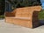 Vintage 72” Handwoven Rattan Sofa With Large Braid Trim For Sale - Image 9 of 12