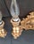 Gold Pair of Revival Baroque Giltwood Wall Sconces, 19th Century For Sale - Image 8 of 10