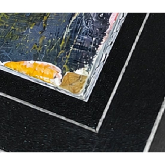 Late 20th Century Gary Shepard Original Oil Painting Contemporary Urban Impressionism Art For Sale - Image 9 of 10