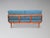 Restored Vintage Teak and Cane Sofa Daybed by Peter Hvidt & Orla Molgaard-Nielsen Fd451 For Sale In Milwaukee - Image 6 of 11