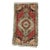 Vintage Mini Worn Rug For Sale