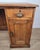 Wood Vintage Pedestal Desk in Oak, 1930s For Sale - Image 7 of 18